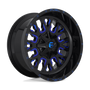 Fuel Wheels D64520909857 - Aluminum Wheels 20X9 Stroke D645 6 On 135/6 On 139.7 Gloss Blue Milled 106.3 Bore 20 Offset Fuel Off Road Wheels
