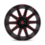 Fuel Wheels D64320907050 - Aluminum Wheels 20X9 Contra D643 5 On 139.7/5 On 150 Gloss Red Milled 110.3 Bore 1 Offset Multi Spoke Fuel Off Road Wheels Fuel Wheels D64320907050 - Aluminum Wheels 20X9 Contra D643 5 On 139.7/5 On 150 Gloss Red Milled 110.3 Bore 1 Offset Multi Spoke Fuel Off Road Wheels