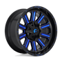 Fuel Wheels D64618909845 - Aluminum Wheels 18X9 Hardline D646 6 On 135/6 On 139.7 Gloss Black/Candy Blue 106.3 Bore -12 Offset Fuel Off Road Wheels Fuel Wheels D64618909845 - Aluminum Wheels 18X9 Hardline D646 6 On 135/6 On 139.7 Gloss Black/Candy Blue 106.3 Bore -12 Offset Fuel Off Road Wheels