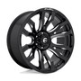 Fuel Wheels D67318908257 - Aluminum Wheels 18X9 Blitz D673 8 On 165.1 Gloss Black Milled 125.1 Bore 20 Offset Multi Spoke Fuel Off Road Wheels
