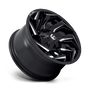 Fuel Wheels D75315800437 - Aluminum Wheels 15X8 Reaction D753 5 On 114.3/5 On 120.65 Gloss Black/Milled 72.7 Bore -18 Offset Fuel Off Road Wheels