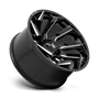 Fuel Wheels D75324209847 - Aluminum Wheels 24X12 Reaction D753 6 On 135/6 On 139.7 Gloss Black Milled 106.1 Bore -44 Offset Fuel Off Road Wheels Fuel Wheels D75324209847 - Aluminum Wheels 24X12 Reaction D753 6 On 135/6 On 139.7 Gloss Black Milled 106.1 Bore -44 Offset Fuel Off Road Wheels