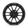 Fuel Wheels D76020908950 - Aluminum Wheels 20X9 Clash 6 D760 6 On 135 Gloss Black 87.1 Bore 1 Offset Multi Spoke Fuel Off Road Wheels