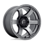 Fuel Wheels D76718908445 - Aluminum Wheels 18X9 Rush D767 6 On 139.7 Matte Gunmetal Gray 106.1 Bore -12 Offset Fuel Off Road Wheels
