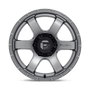 Fuel Wheels D76717908450 - Aluminum Wheels 17X9 Rush D767 6 On 139.7 Matte Gunmetal Gray 106.1 Bore 1 Offset 28.2 Lbs Fuel Off Road Wheels