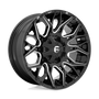 Fuel Wheels D76922209847 - Aluminum Wheels 22X12 Twitch D769 6 On 135/6 On 139.7 Gloss Black Milled 106.1 Bore -44 Offset Fuel Off Road Wheels Fuel Wheels D76922209847 - Aluminum Wheels 22X12 Twitch D769 6 On 135/6 On 139.7 Gloss Black Milled 106.1 Bore -44 Offset Fuel Off Road Wheels