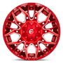 Fuel Wheels D77120007047 - Aluminum Wheels 20X10 Twitch D771 5 On 139.7/5 On 150 Candy Red Milled 110.2 Bore -18 Offset Fuel Off Road Wheels