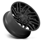 Fuel Wheels D77520001847 - Aluminum Wheels 20X10 Typhoon D775 8 On 180 Matte Black 124.3 Bore -18 Offset Fuel Off Road Wheels