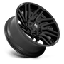 Fuel Wheels D77622001847 - Aluminum Wheels 22X10 Typhoon D776 8 On 180 Gloss Black 124.3 Bore -18 Offset Fuel Off Road Wheels