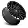 Fuel Wheels D77622201747 - Aluminum Wheels 22X12 Typhoon D776 8 On 170 Gloss Black 125.1 Bore -44 Offset Fuel Off Road Wheels
