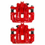 PowerStop S15164 - Power Stop 10-13 Kia Forte Koup Rear Red Caliper w/Bracket - Pair