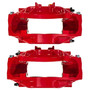 PowerStop S3698 - Power Stop 04-14 Subaru Impreza Front Red Calipers w/o Brackets - Pair PowerStop S3698 - Power Stop 04-14 Subaru Impreza Front Red Calipers w/o Brackets - Pair