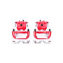 PowerStop S2806 - Power Stop 03-07 Nissan Maxima Front Red Calipers w/Brackets - Pair