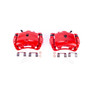 PowerStop S2916 - Power Stop 13-15 Acura ILX Front Red Calipers w/Brackets - Pair