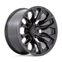 Fuel Wheels D80420001847 - D804 Flame 20X10 Blackout