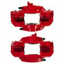 PowerStop S3780 - Power Stop 08-14 Subaru Impreza Rear Red Calipers w/o Brackets - Pair