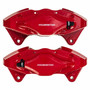 PowerStop S3780 - Power Stop 08-14 Subaru Impreza Rear Red Calipers w/o Brackets - Pair