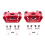 PowerStop S3824 - Power Stop 09-15 Honda Pilot Rear Red Calipers w/Brackets - Pair