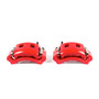 PowerStop S4762 - Power Stop 98-02 Dodge Ram 1500 Van Front Red Calipers w/Brackets - Pair