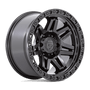 Fuel Wheels D81017908450 - D810 Syndicate 17X9 Blackout