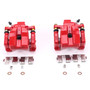 PowerStop S6992 - Power Stop 13-18 Lexus ES300h Rear Red Calipers w/Brackets - Pair