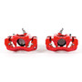 PowerStop S5176 - Power Stop 09-11 Dodge Journey Rear Red Calipers w/Brackets - Pair