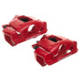 PowerStop S5044EB - Power Stop 07-18 Jeep Wrangler JK Front Red Caliper Pair w/Bracket