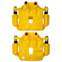 PowerStop S5274YLW - Power Stop 2011 Saab 9-5 Front Yellow Caliper w/Bracket (Pair)