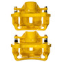PowerStop S5274YLW - Power Stop 2011 Saab 9-5 Front Yellow Caliper w/Bracket (Pair)
