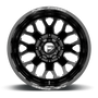 Fuel Wheels DE1920829235 - Dually Wheels 20X8.25 FF19D Dually DE19 BK 8 On 200 Gloss Black Milled 142.2 Bore -202 Offset Outer Dually Fuel Off Road Wheels Fuel Wheels DE1920829235 - Dually Wheels 20X8.25 FF19D Dually DE19 BK 8 On 200 Gloss Black Milled 142.2 Bore -202 Offset Outer Dually Fuel Off Road Wheels