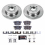 PowerStop TDBK407 - Power Stop 92-96 Honda Prelude Rear Track Day Brake Kit