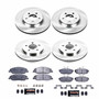 PowerStop TDBK1381 - Power Stop 05-10 Ford Mustang Front & Rear Track Day Brake Kit