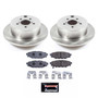 PowerStop TDBK6107 - Power Stop 16-18 Subaru Crosstrek Rear Track Day Brake Kit