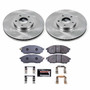 PowerStop TDBK5263 - Power Stop 11-14 Nissan Murano Front Track Day Brake Kit