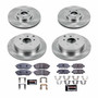 PowerStop TDBK4476 - Power Stop 11-14 Nissan Murano Front & Rear Track Day Brake Kit