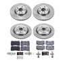 PowerStop TDBK7291 - Power Stop 15-19 Chevrolet Corvette Front & Rear Track Day Brake Kit