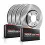 PowerStop TDSK7335 - Power Stop 1989 BMW 525i Front & Rear Track Day SPEC Brake Kit
