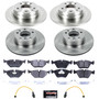 PowerStop TDSK7335 - Power Stop 1989 BMW 525i Front & Rear Track Day SPEC Brake Kit