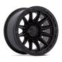 Fuel Wheels FC866MX22956820 - Fc866 Piston 22X9.5 Blackout W/ Gloss Black Lip