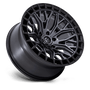Fuel Wheels FC869AB20906801 - Fc869 Sigma 20X9 Matte Gunmetal W/ Matte Black Lip