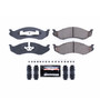 PowerStop Z23-477 - Power Stop 90-01 Jeep Cherokee Front Z23 Evolution Sport Brake Pads w/Hardware