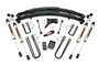 Rough Country 49370 - 6 Inch Lift Kit - Rear Blocks - V2 - Ford F-250/F-350 Super Duty 4WD (1999)
