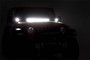 Rough Country 70061 - LED Light Kit - Cowl Mount - 2 inch Black Pair - White DRL - Jeep Gladiator JT/Wrangler JL (18-24)