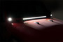 Rough Country 70052DRLA - LED Light Kit - Hinge Mount - 2 inch Black Pair - Amber DRL - Jeep Gladiator JT/Wrangler JL (18-24)
