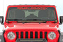 Rough Country 70052DRLA - LED Light Kit - Hinge Mount - 2 inch Black Pair - Amber DRL - Jeep Gladiator JT/Wrangler JL (18-24)