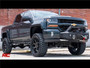 Rough Country 699001 - Vertex 2.5 Adjustable Rear Shocks - 5-7.5 inch - Chevy/GMC 1500 (07-24)