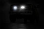 Rough Country 70697 - LED Light Kit - Grille Mount - 8 inch Black Pair - Ford F-250 Super Duty (17-19)