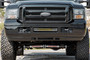 Rough Country 70664DRL - LED Light Kit - Bumper - 20 inch Chrome Dual Row - White DRL - Ford F-250/F-350 Super Duty (05-07)