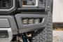 Rough Country 70700DRL - LED Light Kit - Fog Mount - Triple 2 inch Black Pair - White DRL - Ford Raptor (17-20)