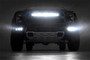 Rough Country 70700DRL - LED Light Kit - Fog Mount - Triple 2 inch Black Pair - White DRL - Ford Raptor (17-20)
